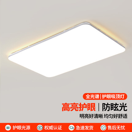 家用led吸顶灯2025新款客厅大厅吊灯卧室灯现代简约大气中山灯具