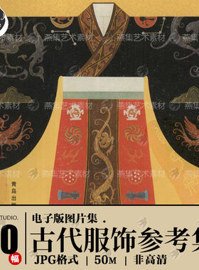 中国古代汉服服饰衣服布衣布料布纹样图案参考资料电子版图片素材