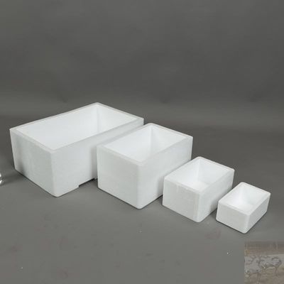泡沫箱快递专用冷藏保鲜4号水果加厚泡沫箱正方形包装盒