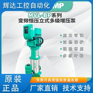 多级水泵 MVL20001BP中威泵业WLPUMP变频恒压不锈钢增压立式