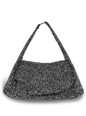 SoleMass Wool Crossbody Bag 羊毛肌理单肩极简通勤百搭斜跨包包