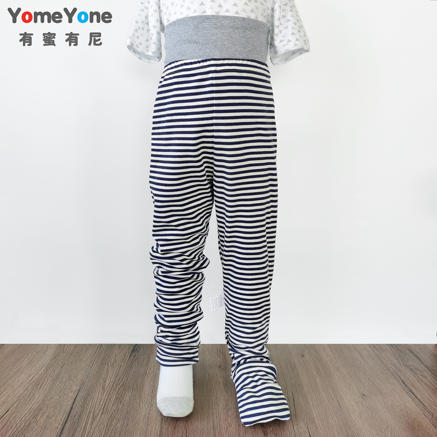 儿童成人包脚护肚纯棉睡裤