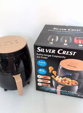 6L Air fryer 多功能智能触屏烤箱大容量空气炸锅电炸锅薯条机
