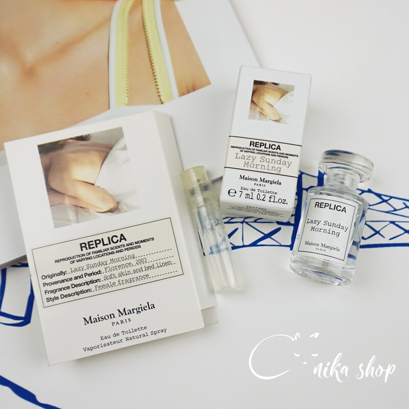 正品Maison Margiela梅森马吉拉慵懒周日中性香水小样Q版迷你7ml