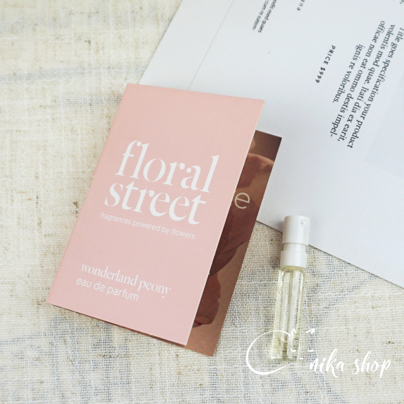 Floral Street花巷Wonderland Peony仙境牡丹香水小样1.5ML持久