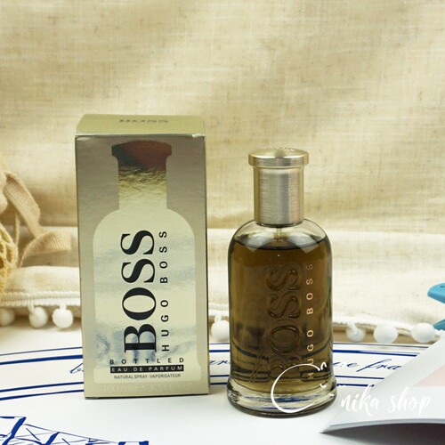 正品Hugo Boss博斯Bottled Eau de Parfum自信男士香水100ML持久