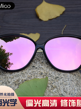 圆脸偏光女士明星款优雅风太阳镜
