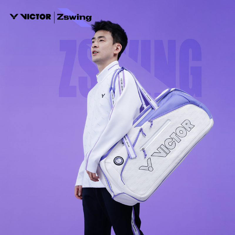 胜利VICTOR威克多羽毛球包郑思维黄雅琼专属斜挎单肩手提双肩背包
