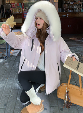 Mistletoe现货2024新款冬装派克羽绒新国标90绒282-Y28-P340K510