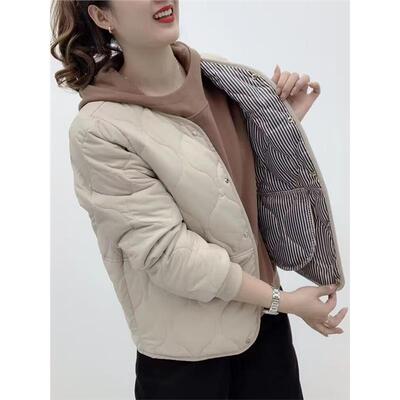 2024春秋冬新款无领大码棉衣内胆