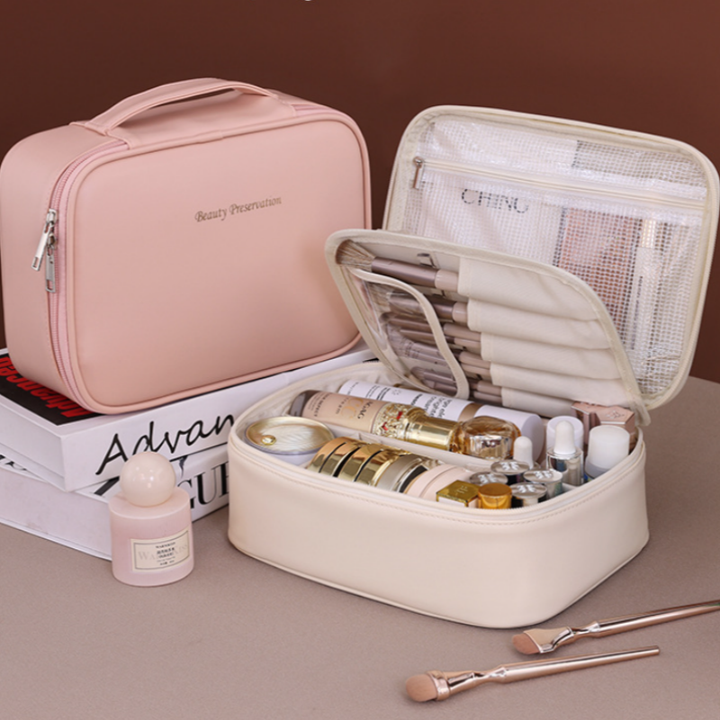 便攜大容量化妝刷收納袋