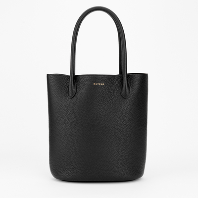 头层牛皮大容量极简风通勤托特包