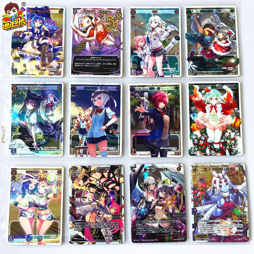WIXOSS日版美少女游戏卡牌闪卡