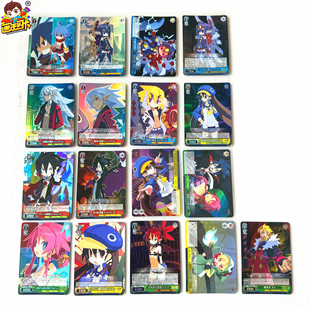 【画王】WS 黑白双翼 游戏卡牌 魔界战记 闪卡 中魔王 芙蓉珍妮佛