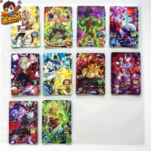 【画王】龙珠英雄 游戏卡片 SR闪卡 3星 UGM7弹 超1悟吉塔 布罗利