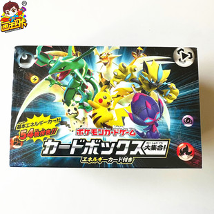 【画王】口袋妖怪 日版 宝可梦PTCG游戏卡片 收纳卡盒礼盒 能量卡