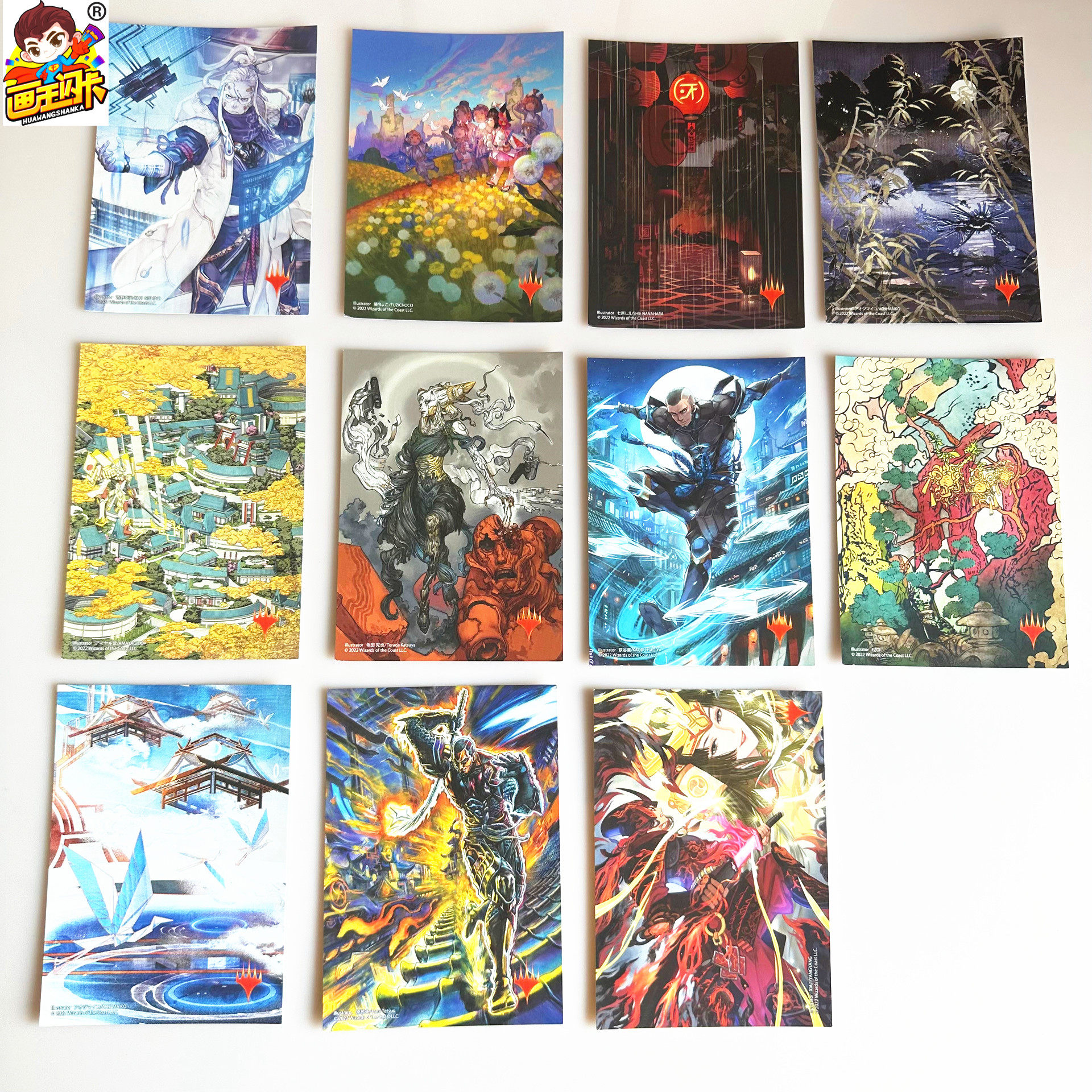 威世智稀有名画师特典大号卡