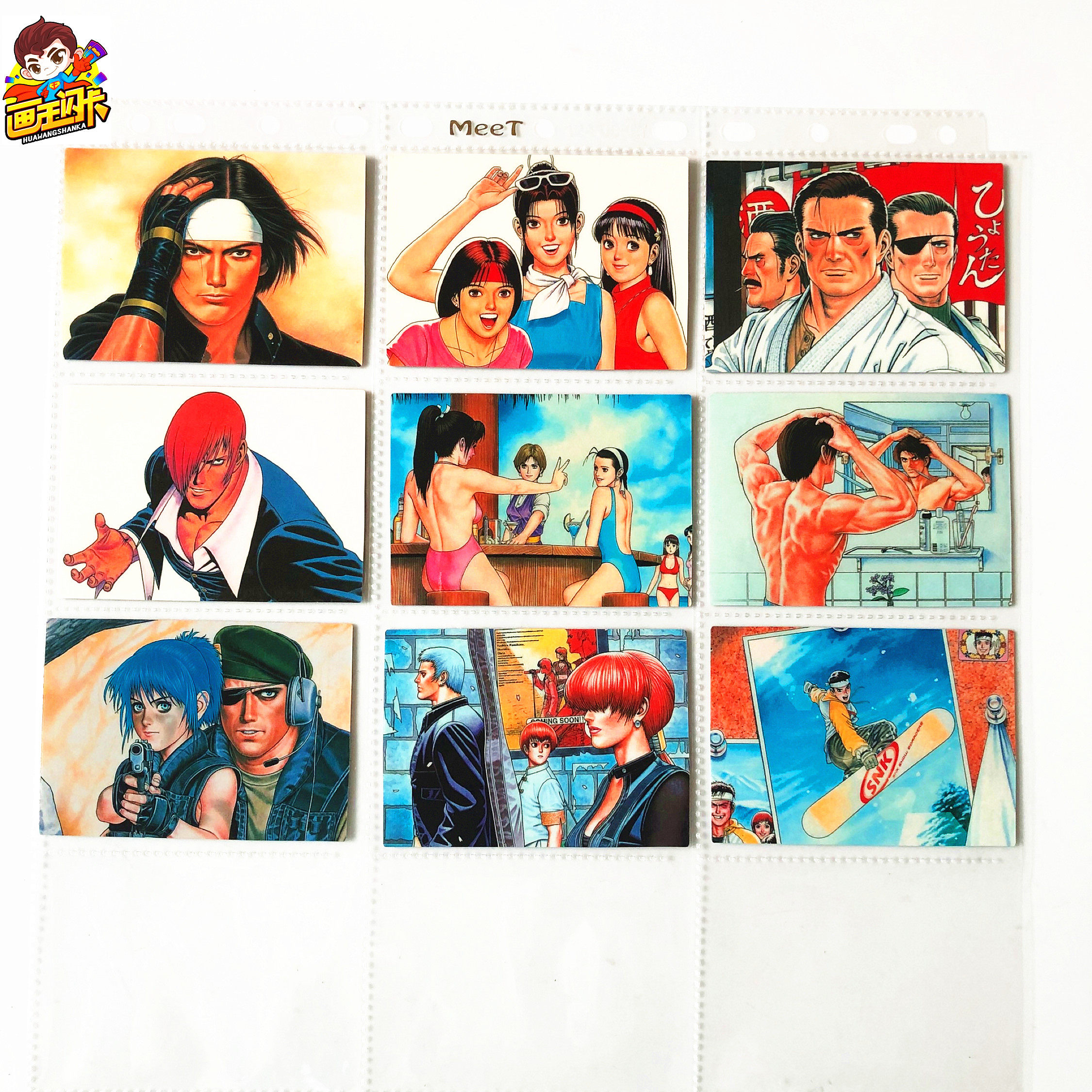 【画王】拳皇卡牌 kof98.97 胶卡 泳装 不知火舞 坂崎由莉 金家潘