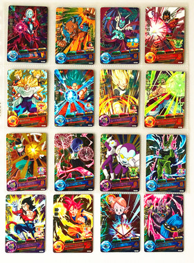 【画王】龙珠英雄 街机卡牌 限定P闪卡 少年孙悟饭 HUM4 超赛红神