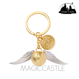 哈利波特英国正版 周边934站台金色飞贼魁地奇挂件钥匙扣项链手链