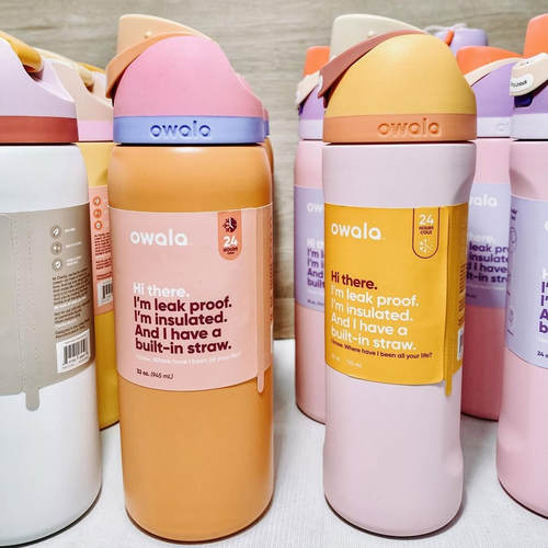 owala freesip吸管不锈钢保温杯运动水杯保温杯车载杯