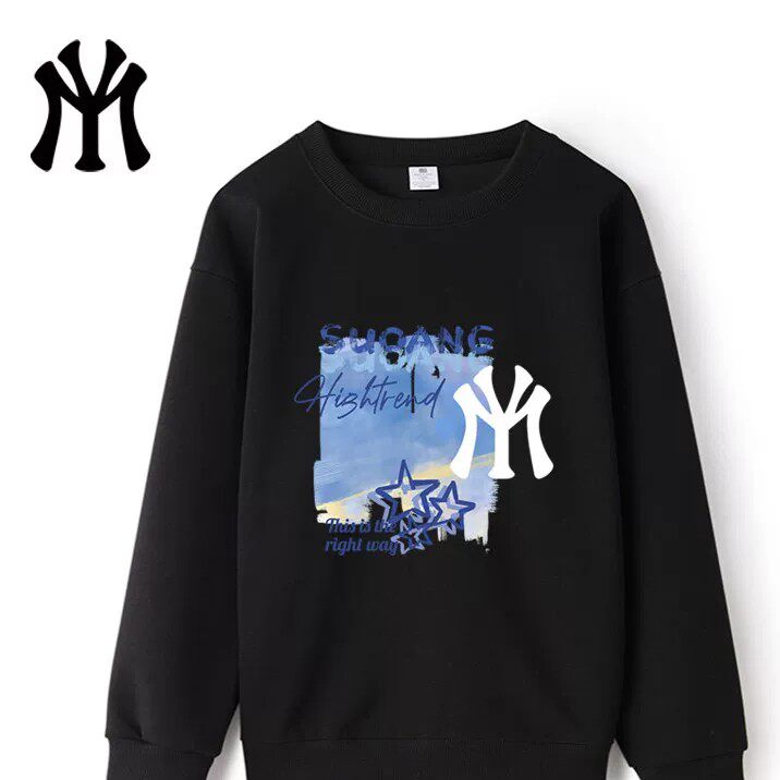 MYLY 美式印花卫衣情侣装学生宽松百搭潮流卫衣【成人款】亨利 普