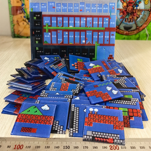 桌游驿站 亚克力板卡卡颂城 超级马里奥基础套装 Carcassonne组件