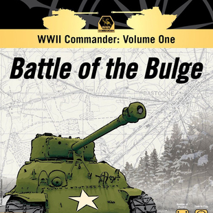 桌游驿站 玩家定制[棋盘] Battle of the Bulge 突击战役兵棋版图