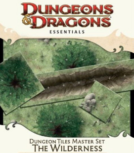 桌游驿站 DND4E 龙与地下城 原野版图 TRPG城主帷幕 跑团战棋定制