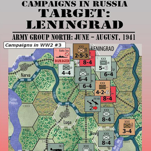 桌游驿站 Target Leningrad 目标列宁格勒战军演兵棋算子沙盘地图