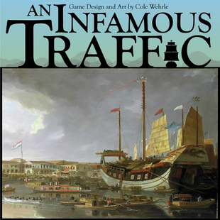 桌游驿站 Infamous Traffic 臭名昭著贸易兵战军演棋算子地图组件