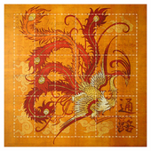 风火水地东南西北四面楚歌拼图策略轨道游戏 通路 桌游驿站 Tsuro