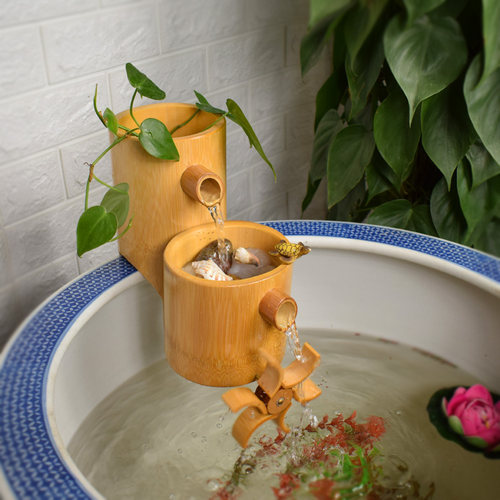畲乡流水原创夹壁流水增氧过滤器