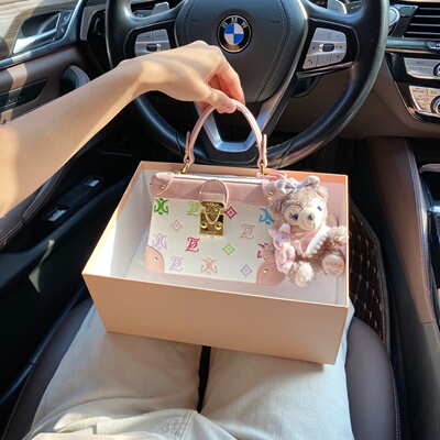 CallmeKitten高级感刺绣盒子包包