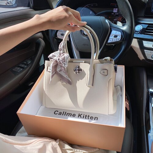 CallmeKitten大容量真皮托特包