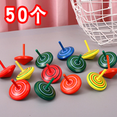 男生女孩手转解压创意木质旋转小陀螺玩具儿童手动拧转怀旧坨螺