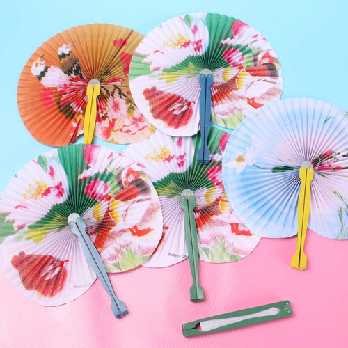 纸扇中国风小扇子微商扫街幼儿园