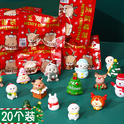 汇迪熊圣诞节树脂小摆件