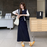 新款马甲2件套裙子套装送挂件2c062-25116-p185-k279，女装套装/套裙，2C062