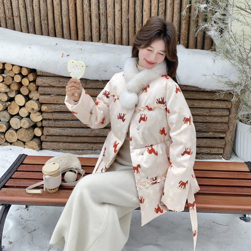 新款大货已出-新年款羽绒服宽松小个子外套-2c062-906-p285-k439图片