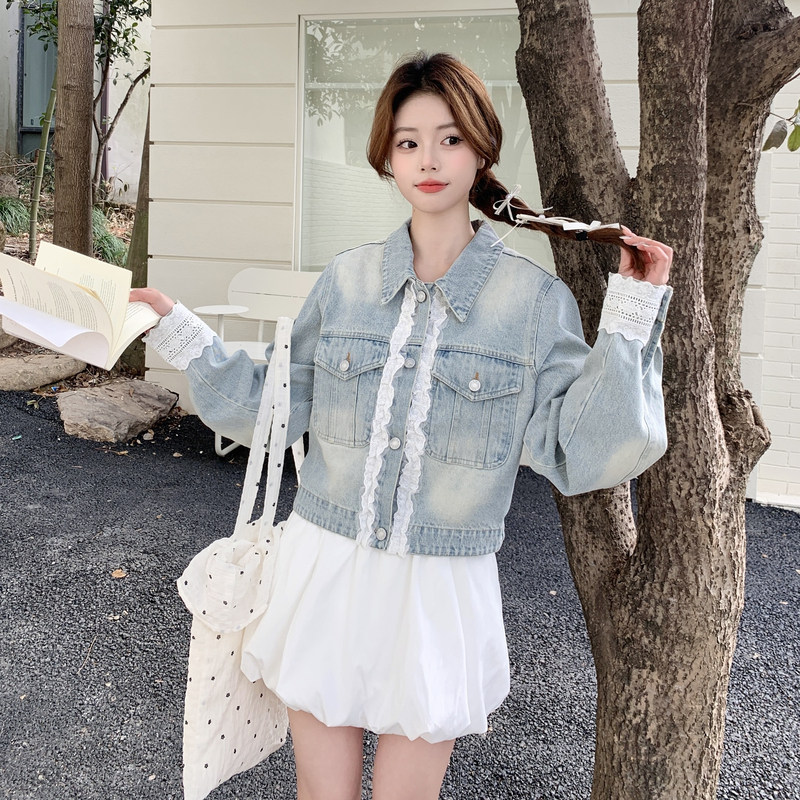 新款大货已出宽松韩系短款牛仔外套625-p155-k249,女装短外套,2C062