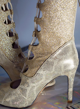 金鳞heels舞鞋爆闪舒适不累脚