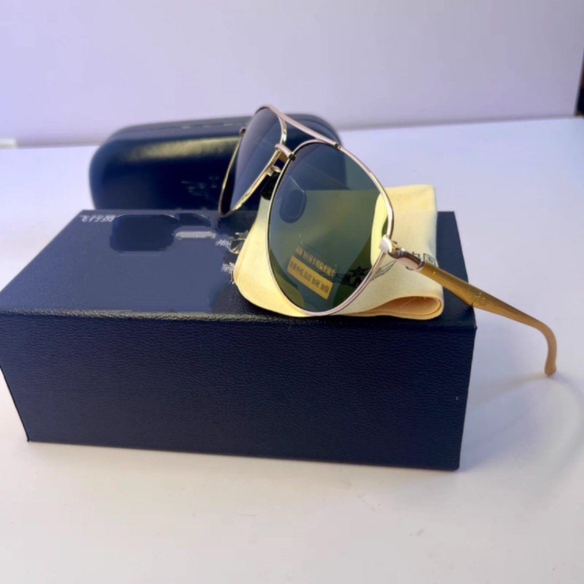 中国空勤飞行员偏光太阳镜飞行员墨镜男士太阳镜墨镜正品墨镜