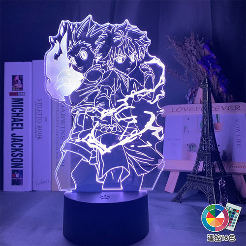 全职猎人周边手办西索奇犽小夜灯