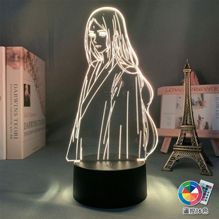 一人之下周边张灵玉宝儿姐王也手办礼物机箱装饰卧室电竞氛围夜灯