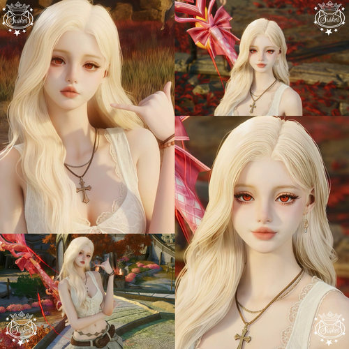秒发【女团时代】永恒之塔2捏脸女AION2天族魔族国服台服国际服