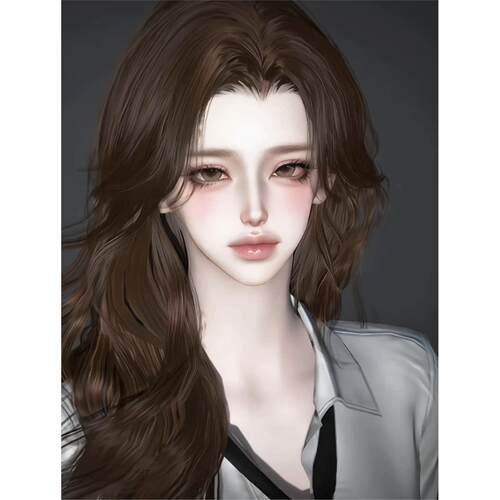 【秒发】慵懒 深巷兔 逆水寒手游新世界捏脸女通用 原版