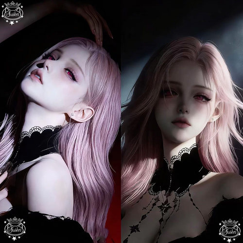 秒发【夜蔷薇】永恒之塔捏脸女AION2天族魔族国服台服国际服