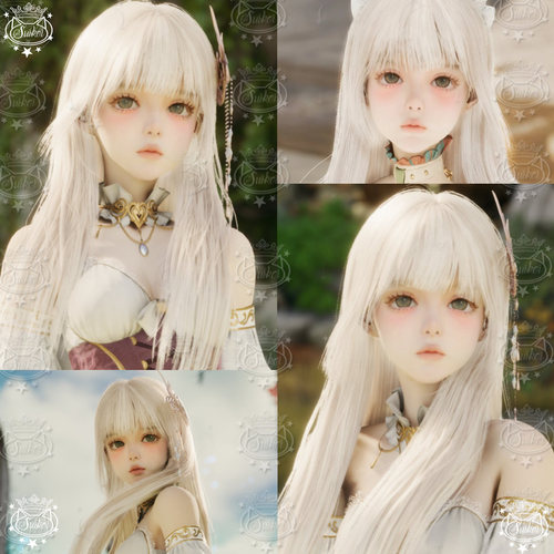 秒发【小装酷淡妆】萝莉永恒之塔捏脸女AION2天魔国服台服国际服