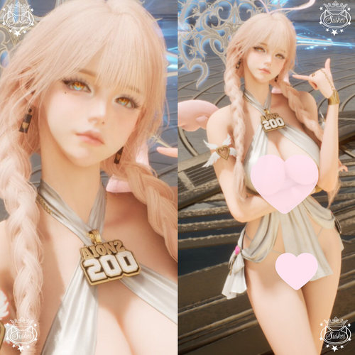秒发【御卡卡】永恒之塔2捏脸女AION2天魔国服台服steam服通用